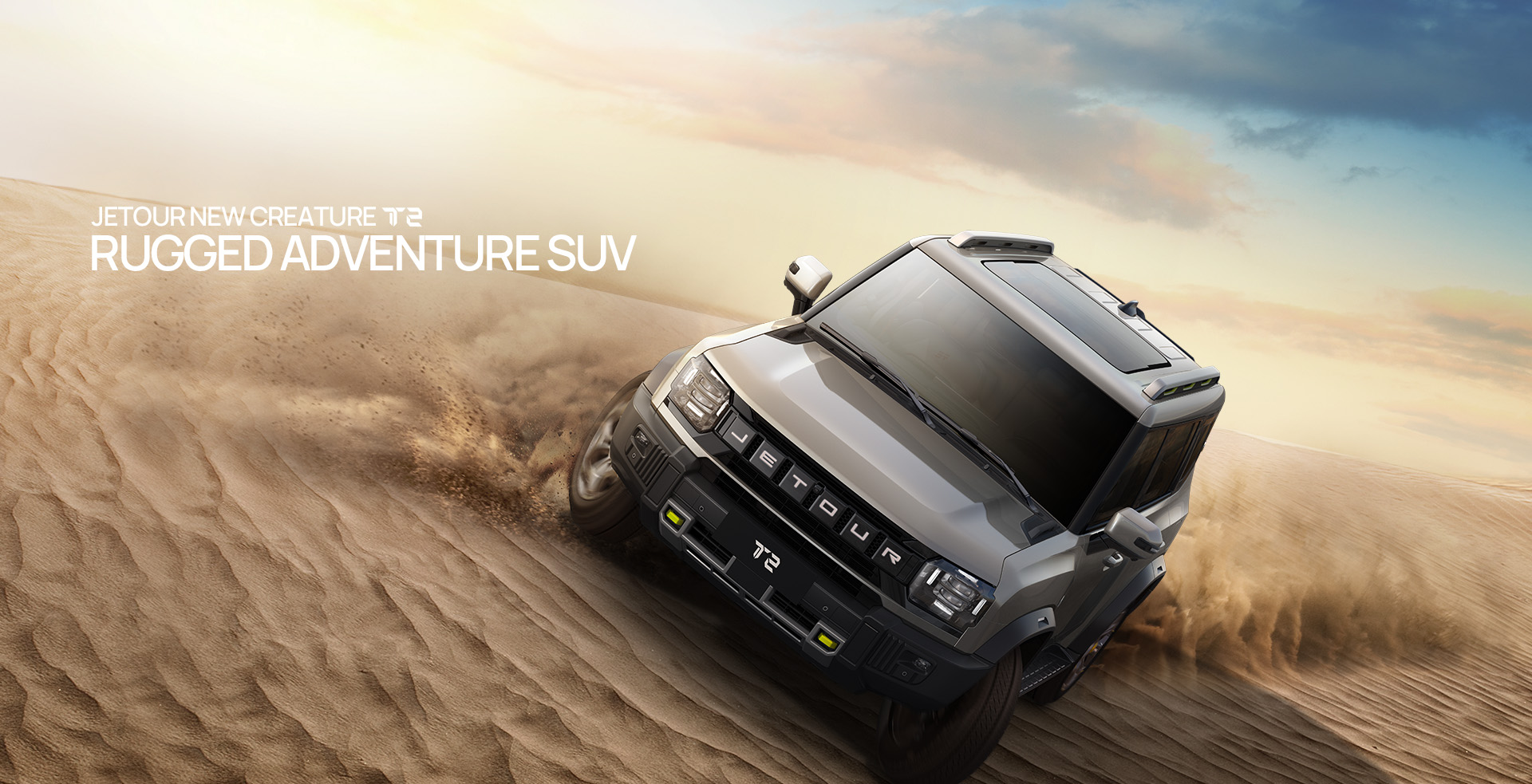 Jetour T2 Headlight Detail